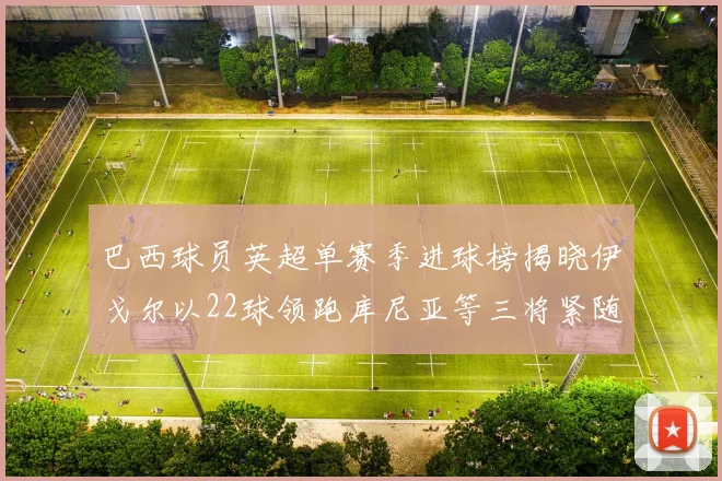 巴西球员英超单赛季进球榜揭晓伊戈尔以22球领跑库尼亚等三将紧随其后